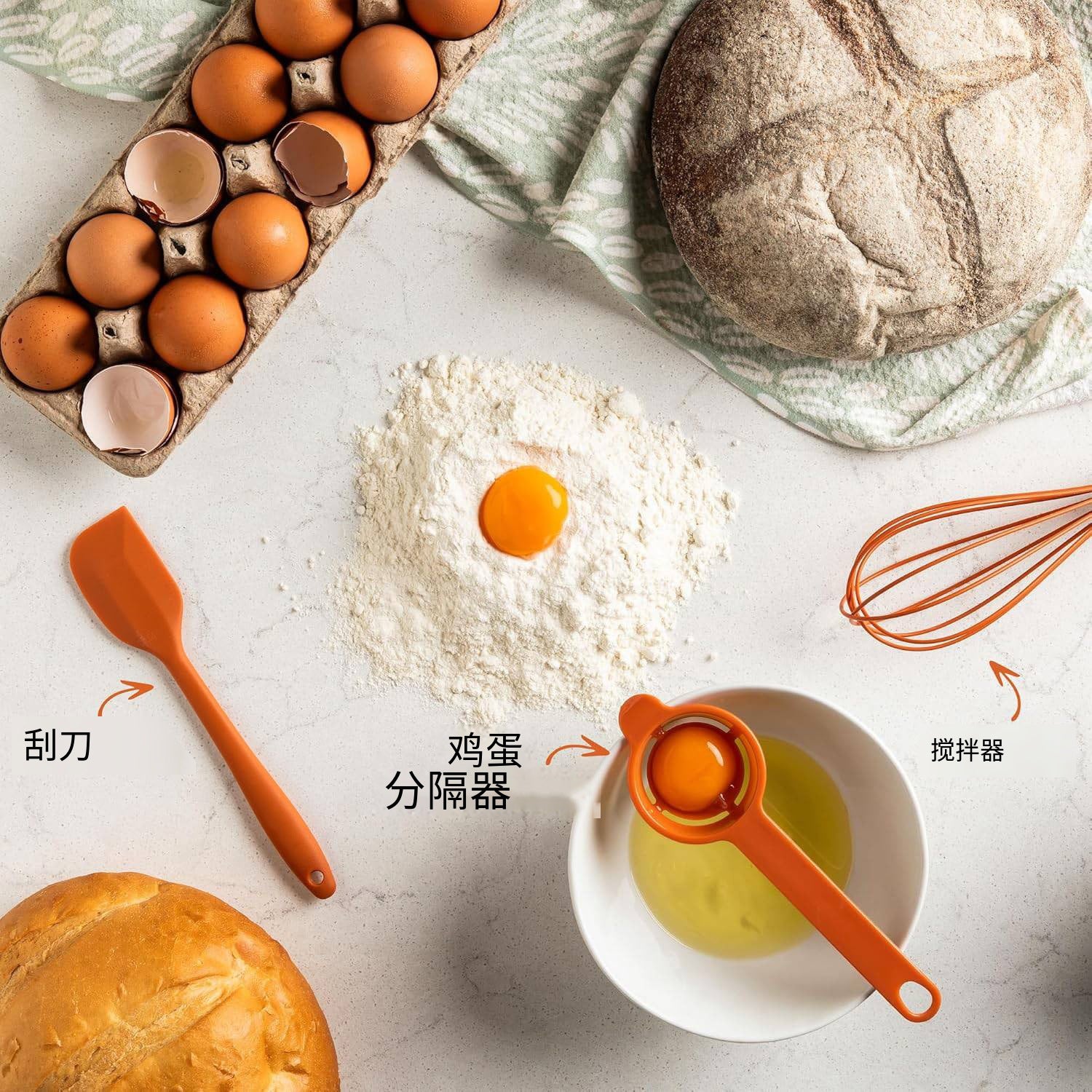 Premium Silicone Kitchen Tool Set - 26 Pieces