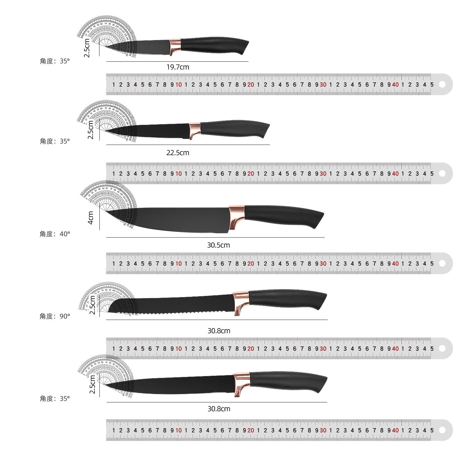 Premium Kitchen Starter Set - 19 Pieces